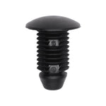 7.5mmx15mm Black Nylon Single Head Fir Tree Christmas Tree Retainer, 1.5mm Head