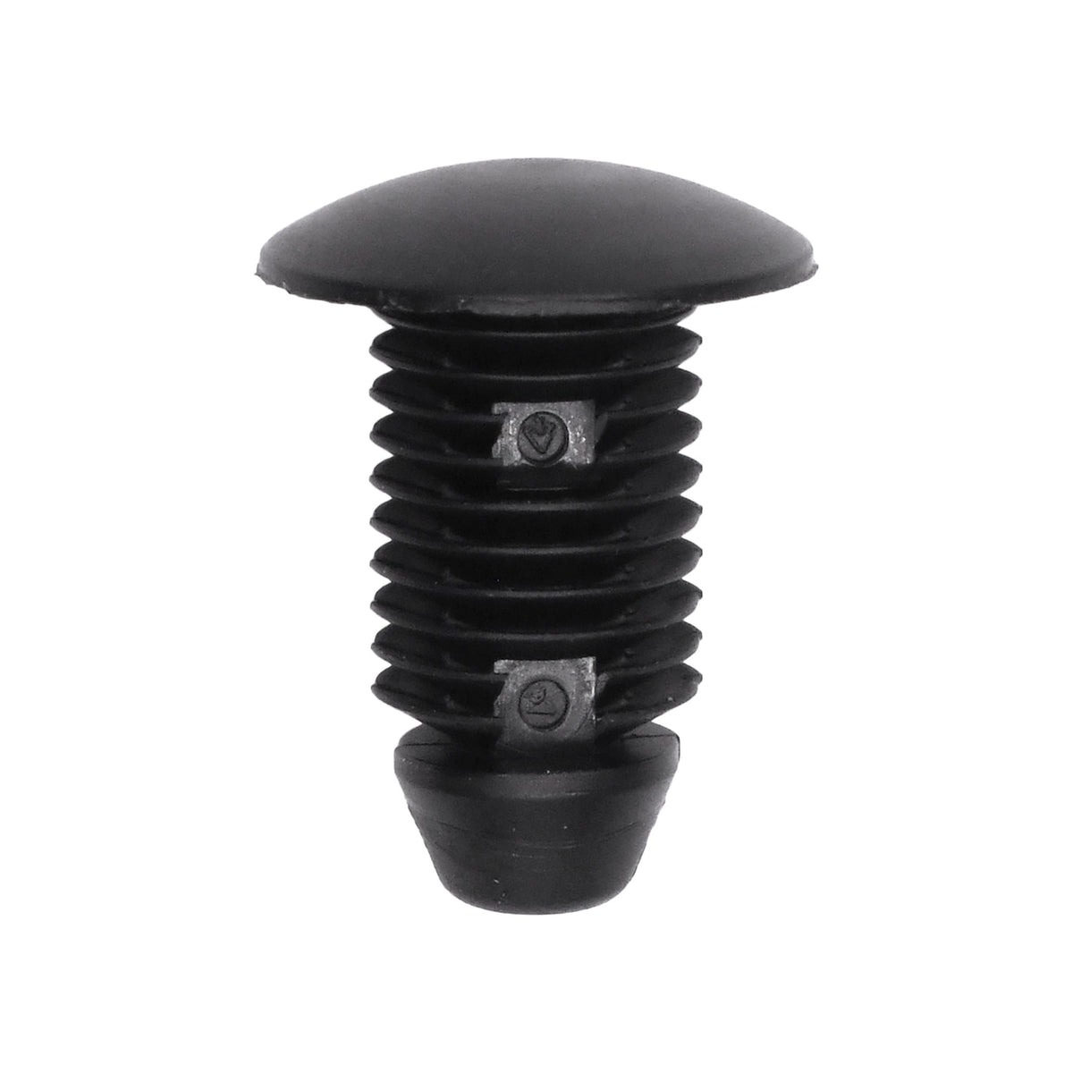 7.5mmx15mm Black Nylon Single Head Fir Tree Christmas Tree Retainer, 1.5mm Head