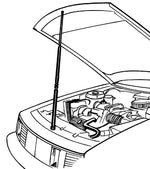 Mechanics Temporary Hood Prop