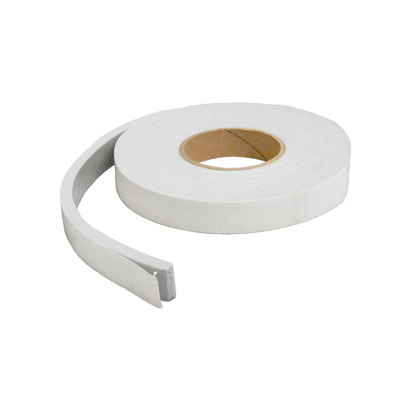 5/16"x1" Gray PVC (Polyvinyl Chloride) Adhesive Vinyl Foam Sponge Weatherstrip