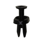 1/4"x7/8" Black Screw-Type Retainer with Closed End, 11/16" Head, Phillips