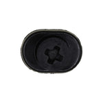 1/4"x7/8" Black Screw-Type Retainer with Closed End, 11/16" Head, Phillips