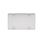 9mmx11mm White Nylon Molding Clip, 12mmx20mm Head