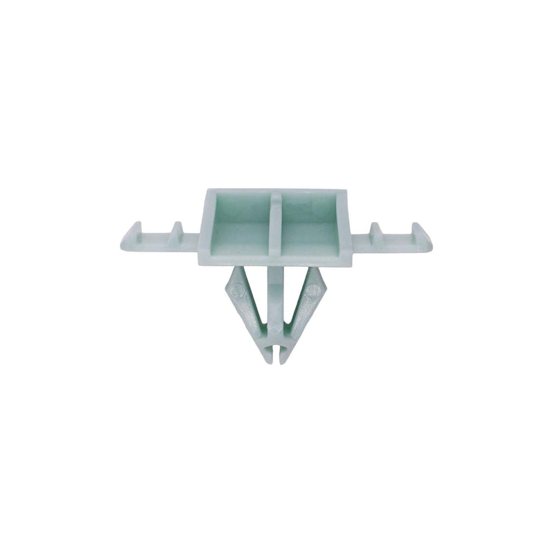 10mmx15mm Green Nylon Molding Clip, 15mmx38mm Head
