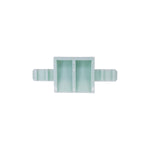 10mmx15mm Green Nylon Molding Clip, 15mmx38mm Head