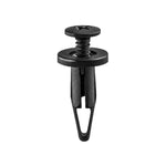 7mmx23mm Black Nylon Screw-Type Retainer with Closed End, 14mm Head