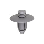 9mmx10mm Tan Nylon Push-Type Retainer- with Drive Pin, 22mm Head