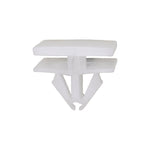 3/8"x7/16" White Nylon Molding Clip
