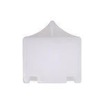 3/8"x7/16" White Nylon Molding Clip