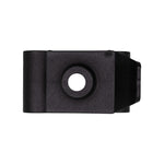 M5.5 Black Nylon U-Nut, Panel 1.0mmMax., 20mm Width