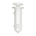 10mmx33mm White Nylon Retainer, 16mm Head