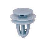 9.5mmx13mm Blue Nylon Triple Head Christmas Tree Retainer, 15mm Head