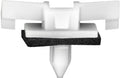 5mm White Nylon Molding Clip