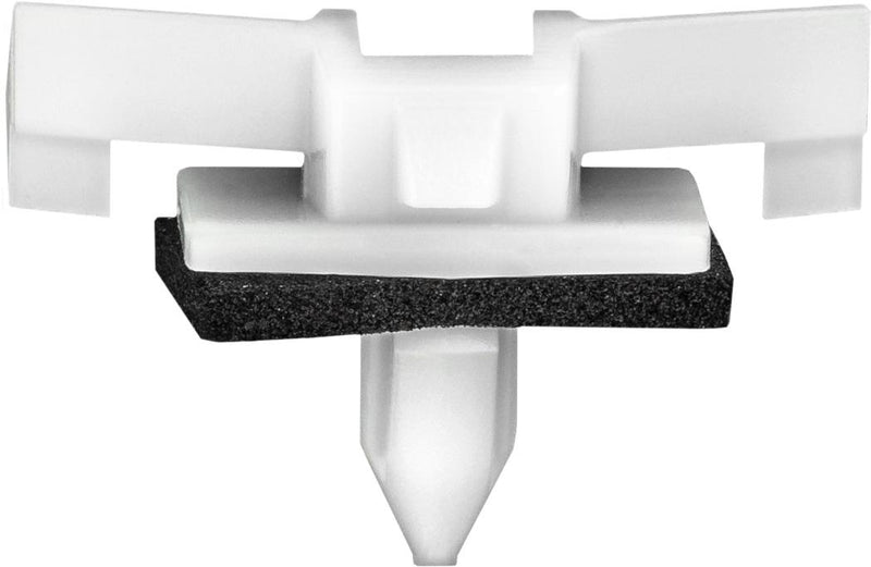 5mm White Nylon Molding Clip