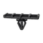 9mmx14mm Black Nylon Molding Clip, 16mmx50mm Head