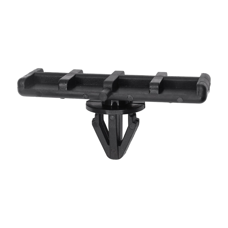 9mmx14mm Black Nylon Molding Clip, 16mmx50mm Head