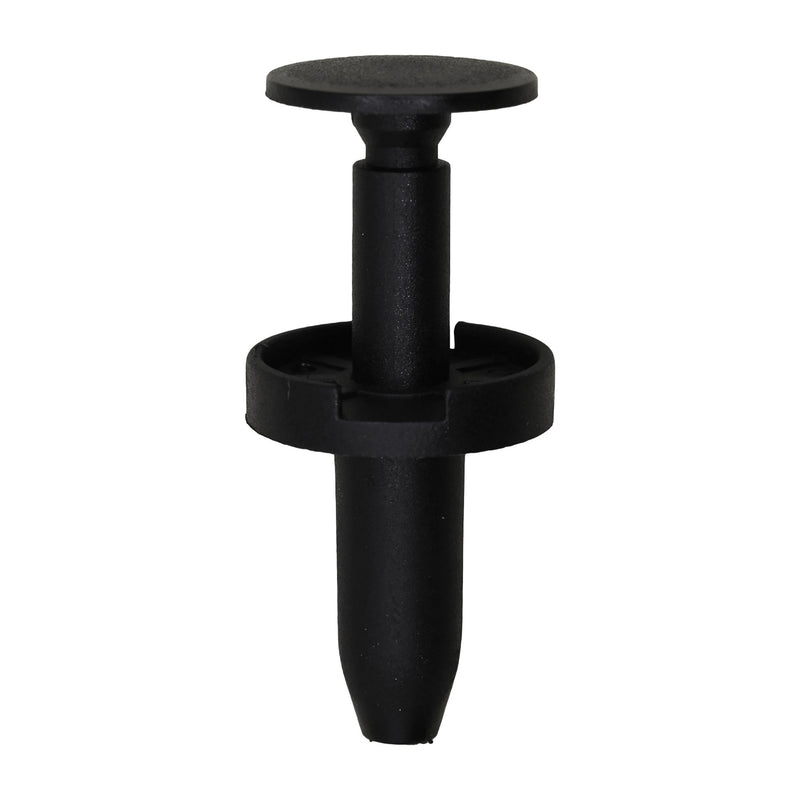 8mmx20mm Black Push-Type Retainer with Drive Pin, 18mm Head