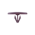 5/16"x11/16" Red Nylon Molding Clip, 11/16"x1-5/16" Head