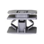 Gray Nylon Molding Clip, 22mmx30mm Top Head Size
