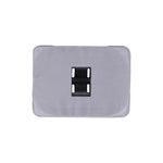 Gray Nylon Molding Clip, 22mmx30mm Top Head Size