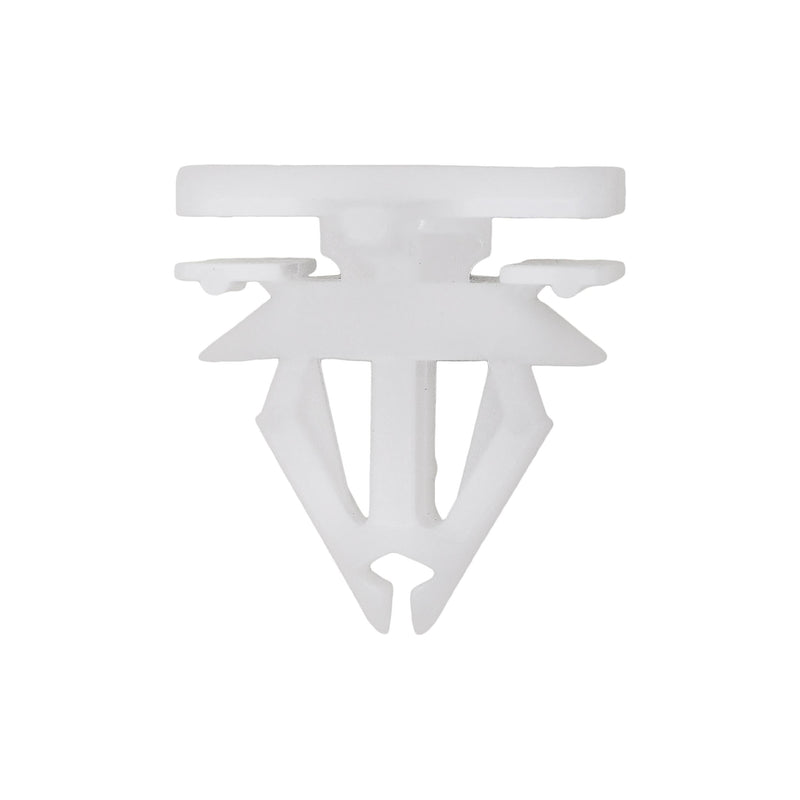 9mmx13mm White Nylon Molding Clip