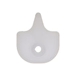 M4.2 White Nylon Screw Grommet, 24mmx28mm Head