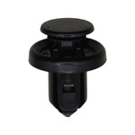 10mmx13mm Black Push-Type Retainer with Drive Pin, 20mm Head