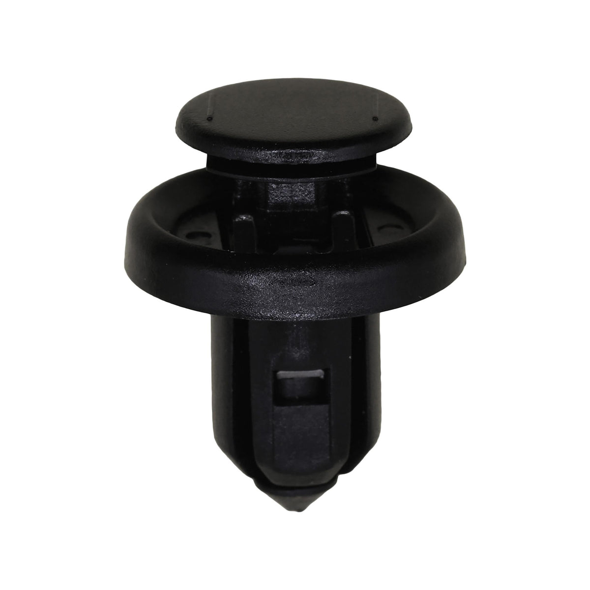 10mmx13mm Black Push-Type Retainer with Drive Pin, 20mm Head