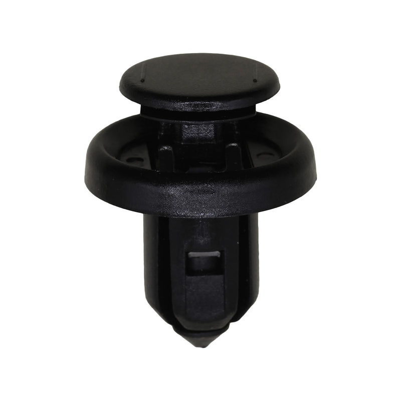 10mmx13mm Black Push-Type Retainer with Drive Pin, 20mm Head
