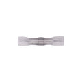 Clear Crimp And Solder Butt Connector, 22 Gauge