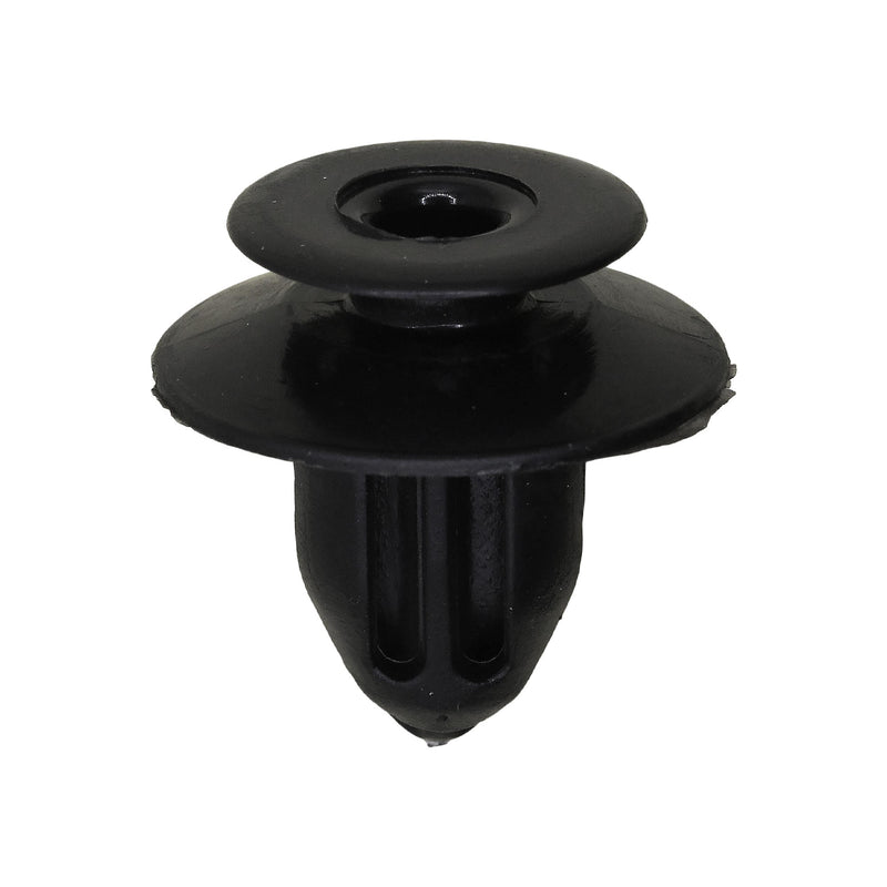 9.5mmx14mm Black Nylon Double Head Christmas Tree Retainer, 18mm Head