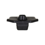 M5.5-M6 Black Nylon Screw Grommet, 17mmx30mm Head