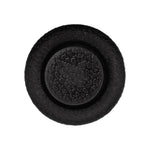 6mmx10mm Black Nylon Push-Type Retainer with Drive Pin, 18mm Head
