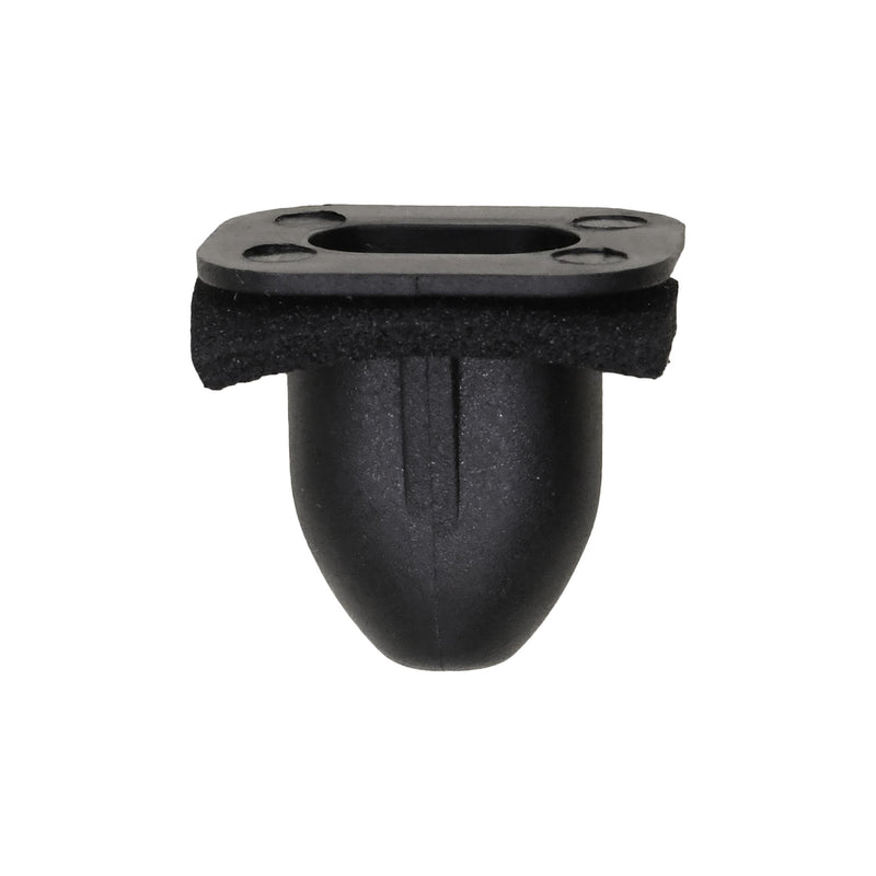 14mm Black Nylon Grommet, 12mmx16mm Head