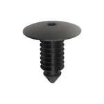 8.5mmx20mm Black Nylon Single Head Trim Panel Christmas Tree Retainer, 20mm Head