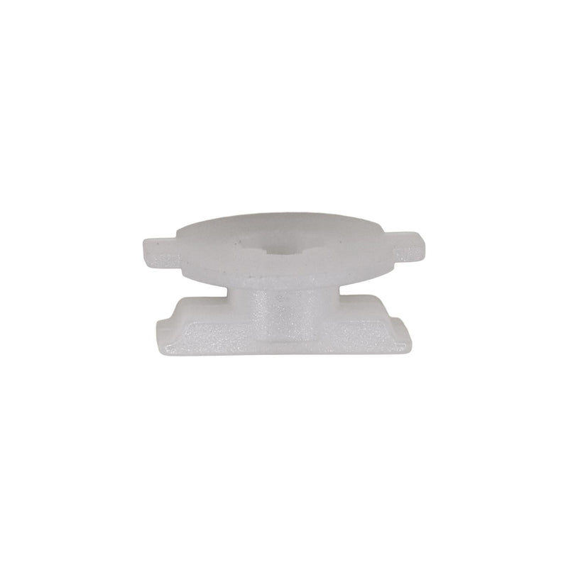 White Nylon Molding Clip, 14mm Head