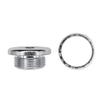 10mm Oil Drain Plug And Gasket, 21mm Head, Zinc