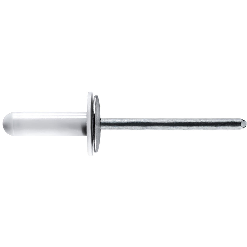 3/16" Specialty Rivet, 5/32"-9/32" Grip, Aluminum Body, Steel Mandrel