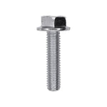M6-1.0x25mm JIS Small Hex Head Flange Jis Bolt, Zinc