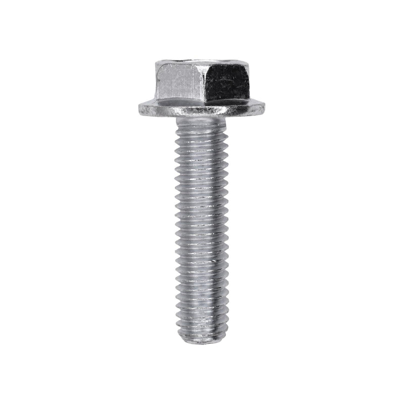 M6-1.0x25mm JIS Small Hex Head Flange Jis Bolt, Zinc