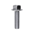 M10-1.25x35mm JIS Small Hex Head Flange Jis Bolt, Zinc