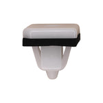 M4.2x14mm White Nylon Nut, 17mmx17mm Head