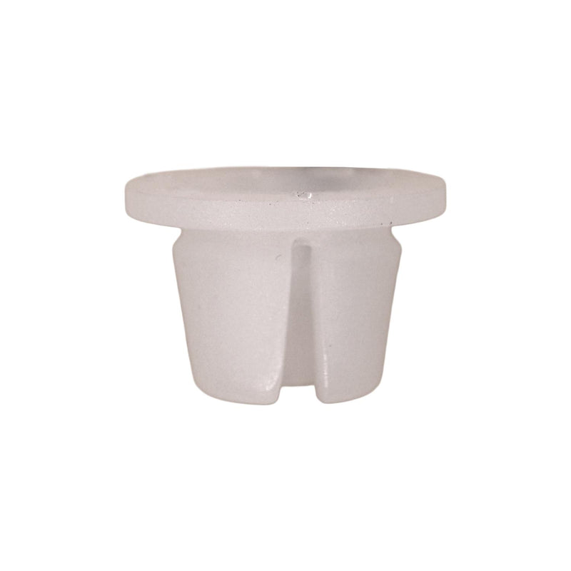 10mmx8mm White Nylon Grommet, 15mm Head