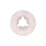 10mmx8mm White Nylon Grommet, 15mm Head