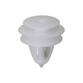 9.5mmx10mm White Nylon Triple Head Christmas Tree Retainer, 16mm Head