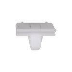 12mm White Nylon Bumper Cover Clip