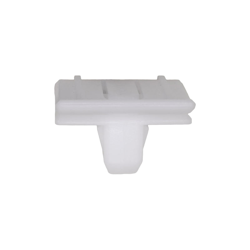 12mm White Nylon Bumper Cover Clip
