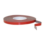1/2" Double Sided Acrylic Foam Tape with Red Liner, ', 0.045" Thick
