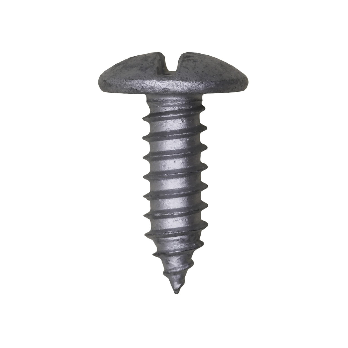 M6.3-1.81x20mm Duo-Drive Truss Head License Plate Screw, Type A/AB, Dacromet 320