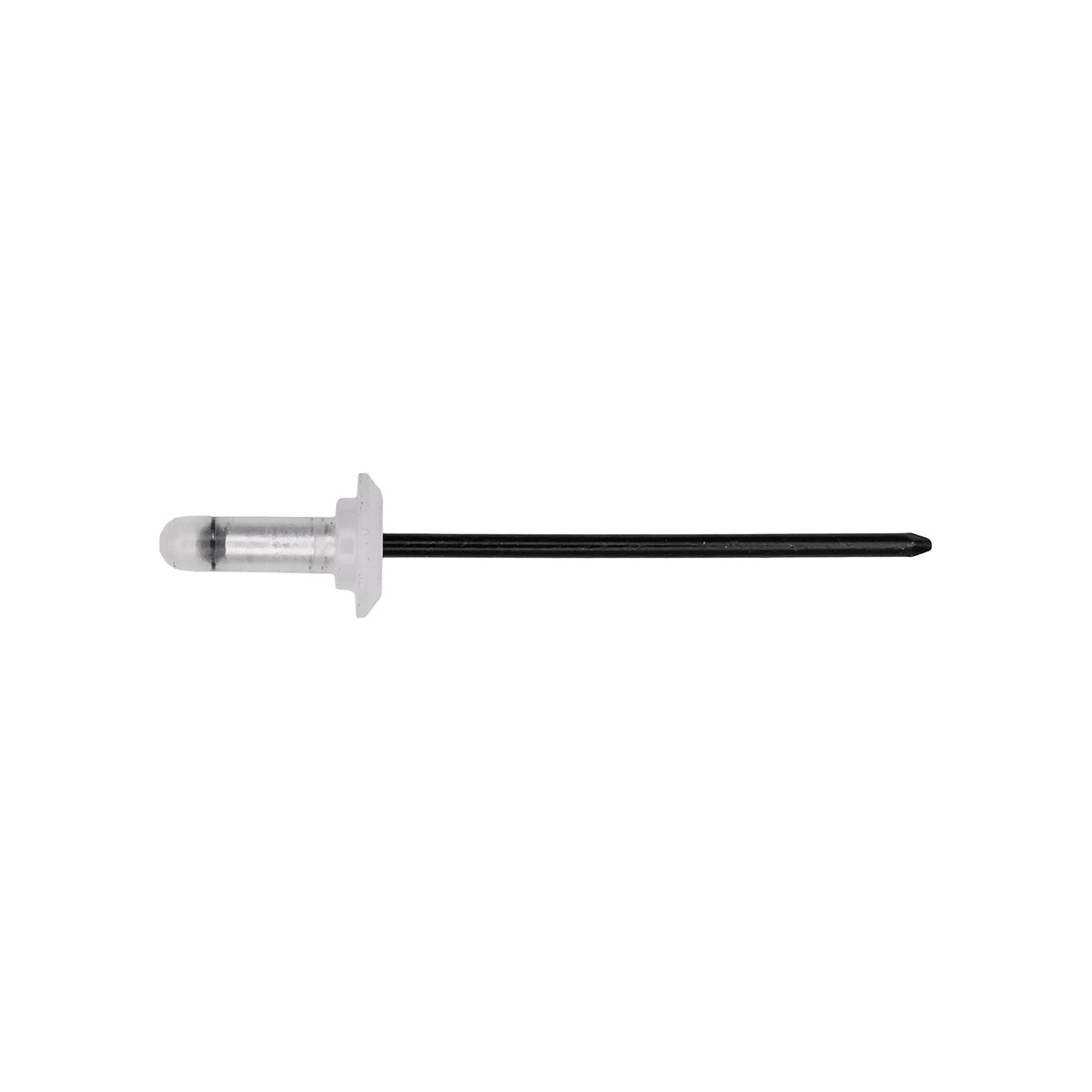 1/8" Specialty Rivet, 1/32"-1/16" Grip, Aluminum Body, Black Aluminum Mandrel